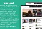 Varient – News & Magazine Script