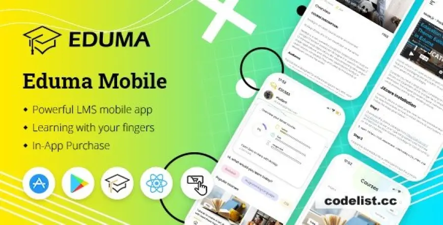 Eduma Mobile - React Native LMS Mobile App for iOS & Android v2.0.1 - Untouched