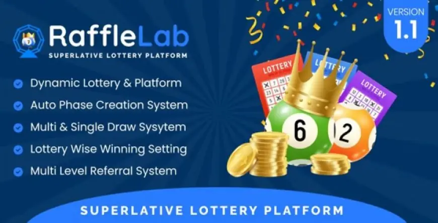 RaffleLab - Superlative Lottery Platform v1.1 - Untouched