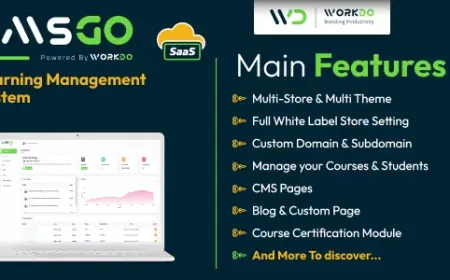 LMSGo SaaS  - Learning Management System v4.2