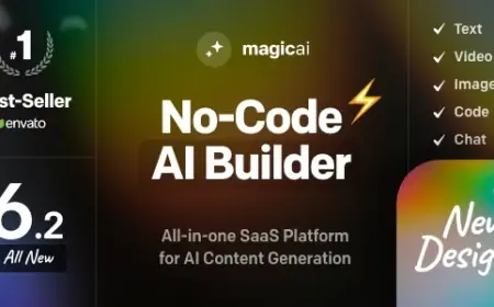 MagicAI - OpenAI Content, Text, Image, Video, Chat, Voice, and Code Generator as SaaS