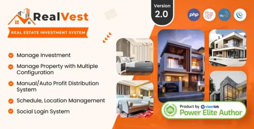 RealVest - Real Estate Investment System v2.0 - Nulled