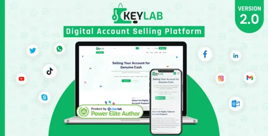 KeyLab - Digital Account Selling Platform v2.0 - Nulled