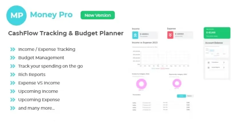 Money Pro - Cashflow and Budgeting Manager v4.0 - Untouched