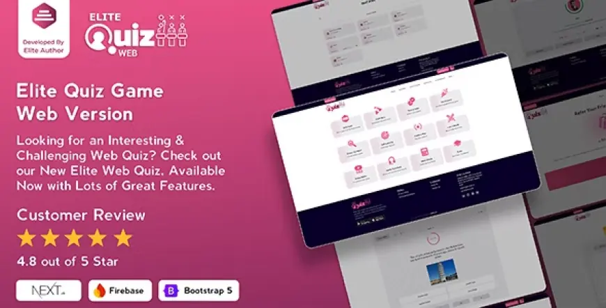 Elite Quiz - Trivia Quiz - Quiz Game - Web Version v2.2.2 - Nulled