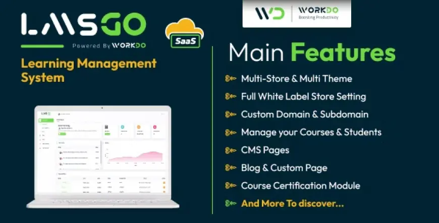 LMSGo SaaS  - Learning Management System v4.2 - Nulled