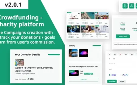 Crowdfunding - Fund raising platform / Charity / Donation