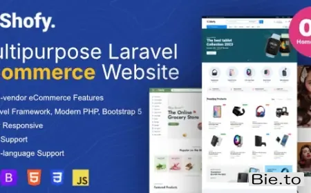 Shofy - eCommerce & Multivendor Marketplace Laravel Platform