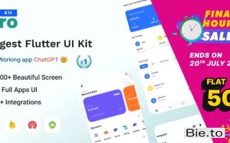 ProKit - Best Selling Flutter UI Kit