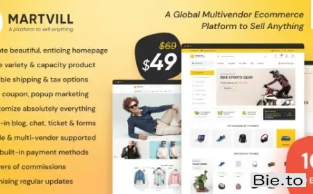 Martvill - A Global Multivendor Ecommerce Platform to Sell Anything