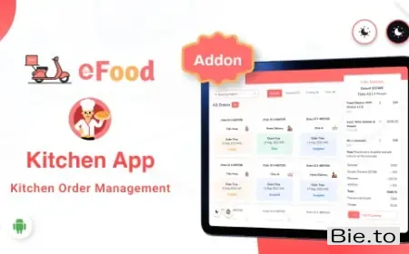 eFood - Kitchen/Chef App