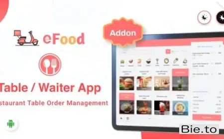 eFood - Table/Waiter App