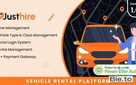 Justhire - Vehicle Rental Platform