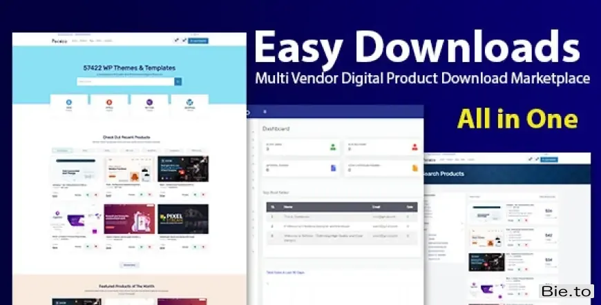 Easy Downloads - Multi Vendor Digital Product Download Marketplace v1.2 - Nulled