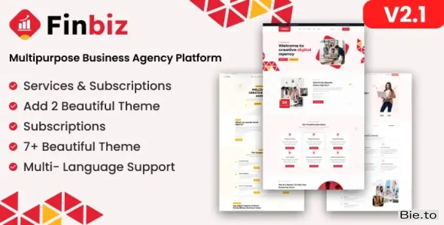 FinBiz - Multipurpose Business Agency Platform v2.1.0