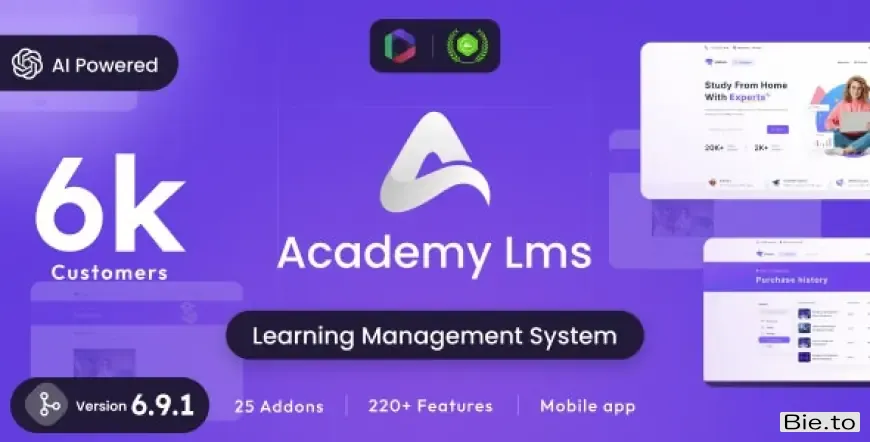 Academy LMS - Learning Management System v6.9.1 - Nulled