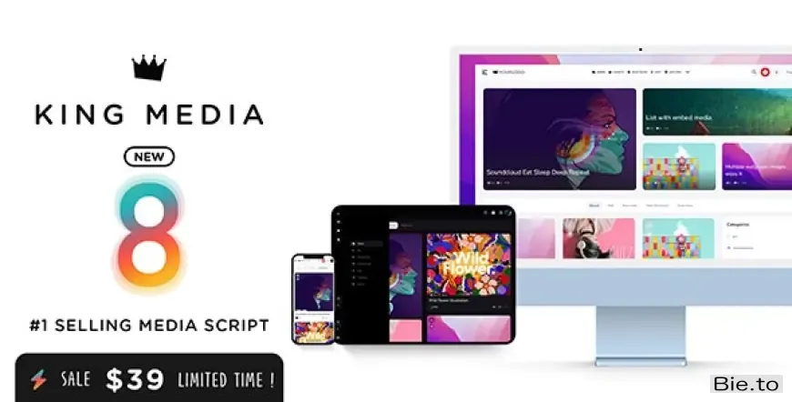 King Media - Viral News Video Magazine v8.2 - Nulled