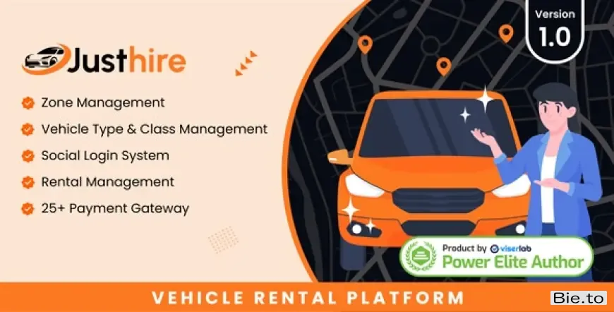 Justhire - Vehicle Rental Platform v1.0 - Nulled