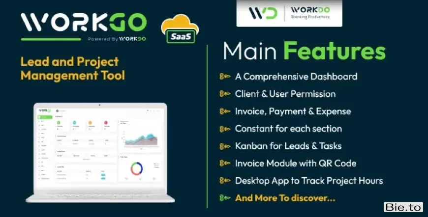 WorkGo SaaS - Lead and Project Management Tool v5.5 - Nulled