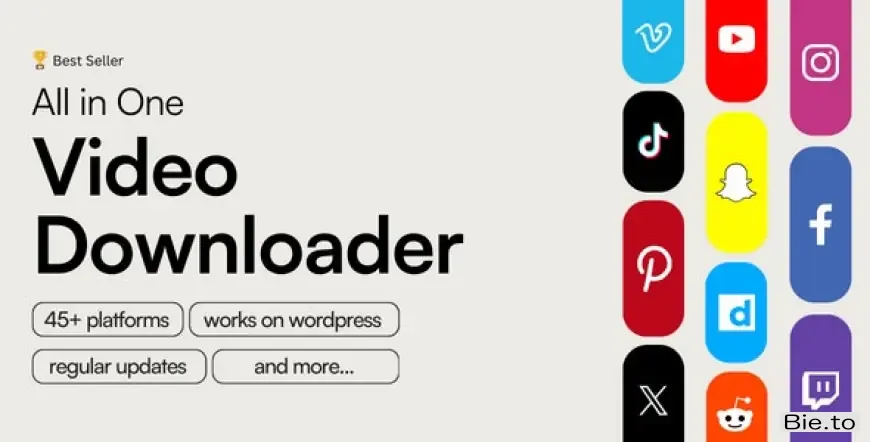 Nulled scripts  All in One Video Downloader v2.19.0 - Nulled