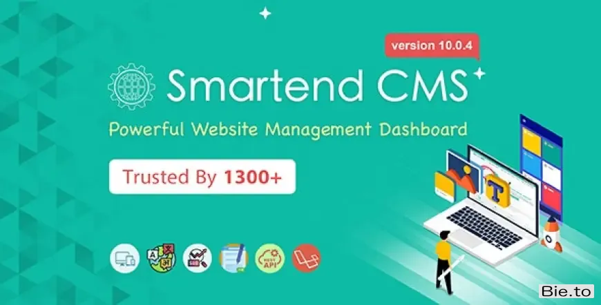 SmartEnd CMS - Laravel Admin Dashboard with Frontend and Restful API v10.0.4 - Nulled