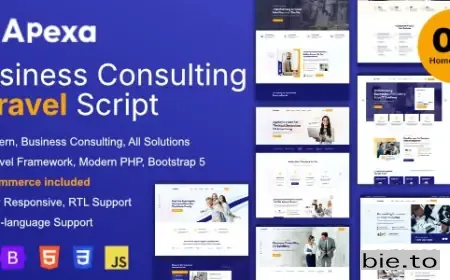 Apexa - Multi-Purpose Business Consulting Laravel Script