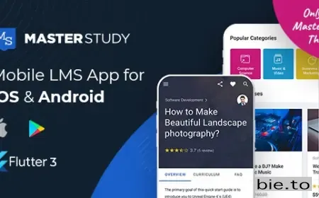 MasterStudy LMS Mobile App - Flutter iOS & Android