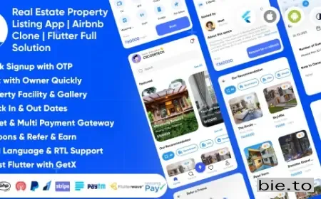 GoProperty - Real Estate Property Listing App | Rentals-Exchange-Buy | Airbnb Clone | Full Solution