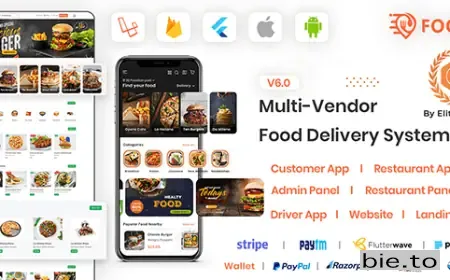 Foodie - UberEats Clone - Food Delivery App - Multiple Restaurant Food Delivery Flutter App