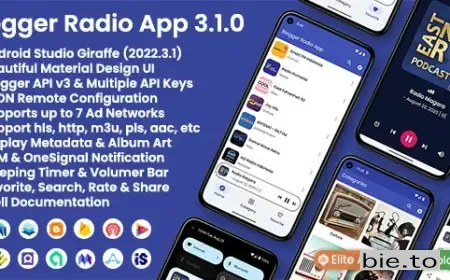 Blogger Radio App - Blogger API