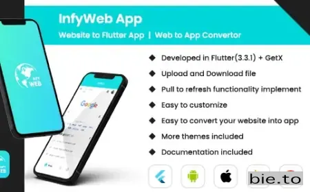 Web to App - Convert Website to Flutter App