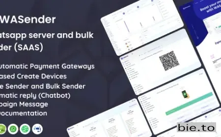 WASender - Whatsapp server and bulk sender (SAAS)