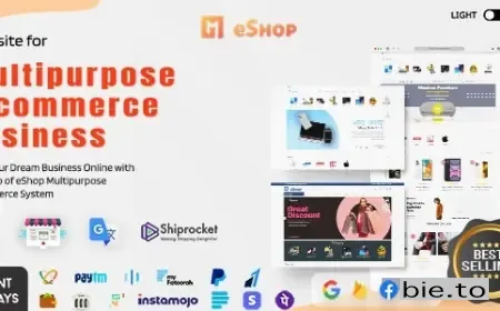 eShop Web - Multi Vendor eCommerce Marketplace/CMS