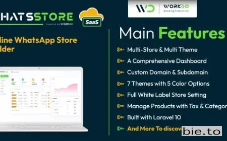 WhatsStore SaaS - Online WhatsApp Store Builder