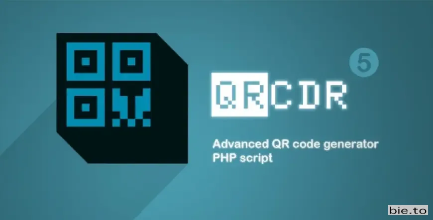 QRcdr - responsive QR Code generator v5.3.7