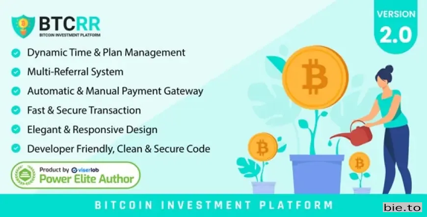 btcRR - Bitcoin Investment Platform v2.0 - Nulled