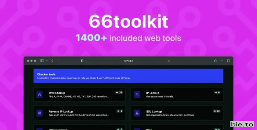 66toolkit - Ultimate Web Tools System SAAS v28.0.0 - Nulled