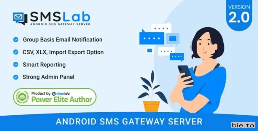 SMSLab - Android Based SMS Gateway Server v2.0 - Nulled