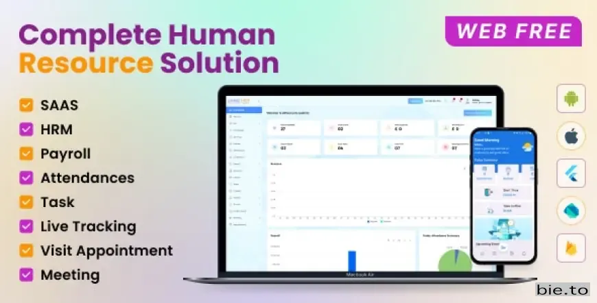 HRM - Ultimate HR System App with Admin Panel v3.0 - Nulled