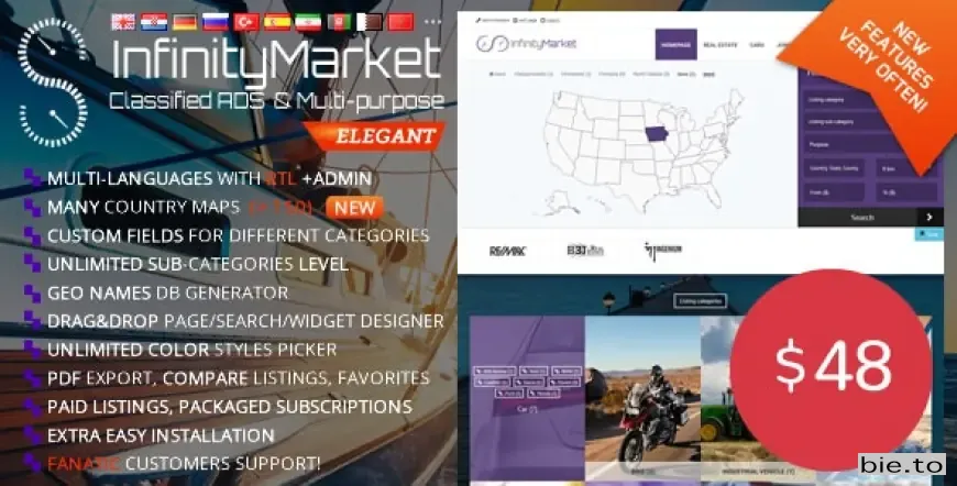 Infinity Market - Classified Ads Script v1.7.3 - Nulled