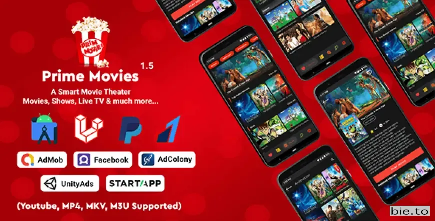 Prime Movies - Watch Live TV, Shows, Movies with Premium Subscription Plan v1.5