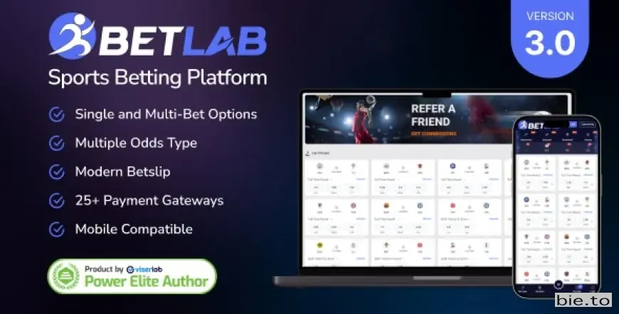 BetLab - Sports Betting Platform v3.0 - Nulled