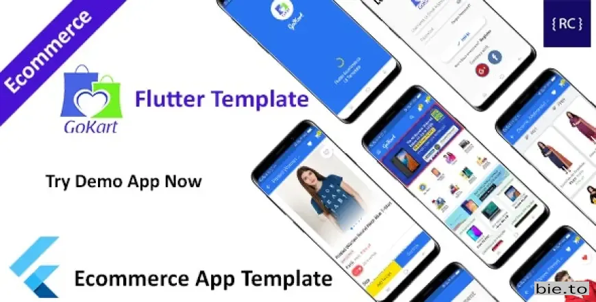 GoKart - Flutter E-commerce App Template - Flipkart Clone Flutter v3.1