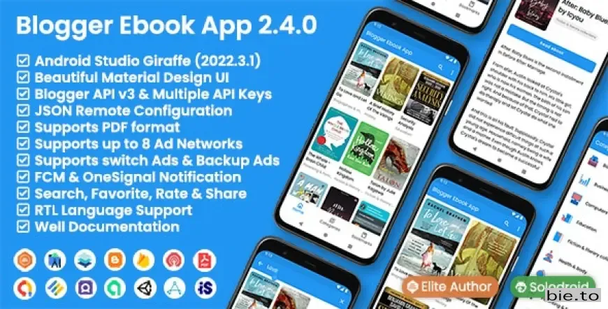 Blogger Ebook App - Blogger API v3 v2.4.0