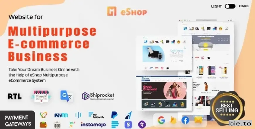 eShop Web - Multi Vendor eCommerce Marketplace/CMS v2.9.3 - Nulled