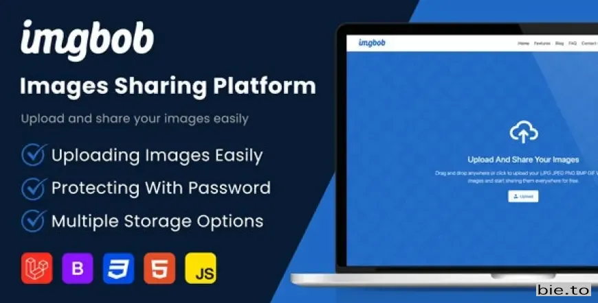 Imgbob - Upload And Share Images Platform v1.6