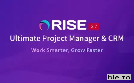 RISE - Ultimate Project Manager & CRM