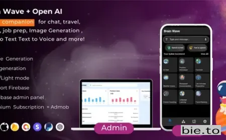 Brain Wave - Powerful ChatGPT , Writing Assistant , Image Generator , Complete Flutter App