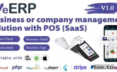 WeERP (SAAS) - Business or company management solution with POS including web panel