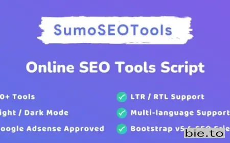 SumoSEOTools - Online SEO Tools Script